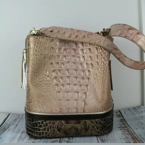 Brahmin Amelia Roseleaf Bucket $335 - Picture 6 of 6